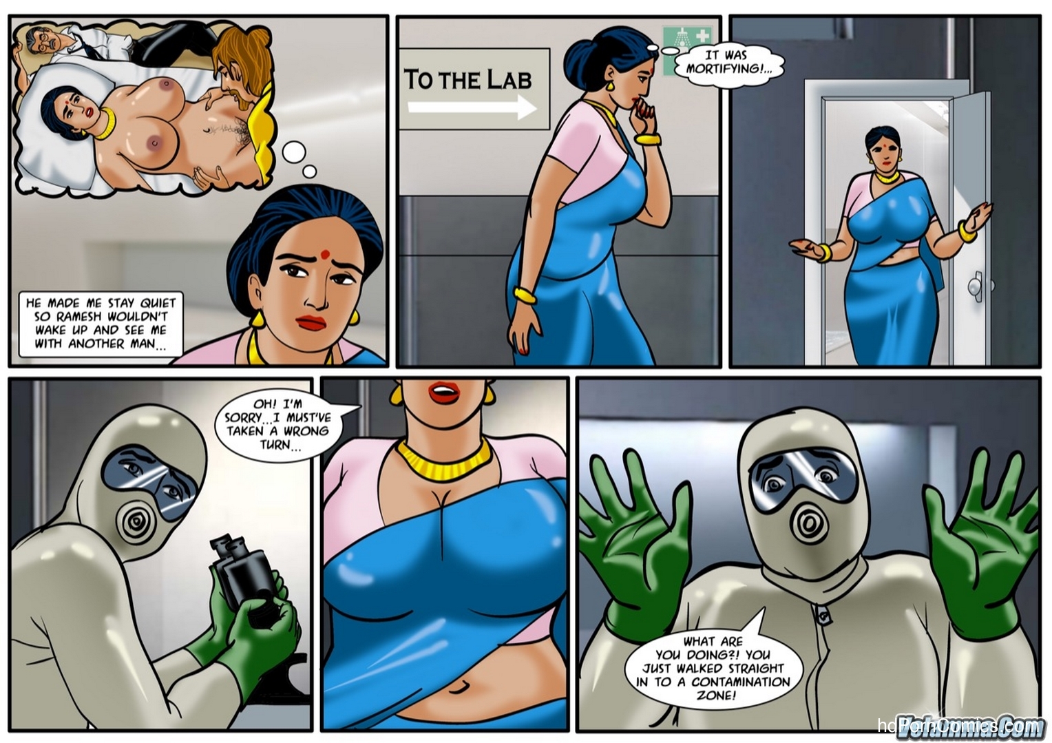 Velamma Episode 58 -Contaminated9 free sex comic